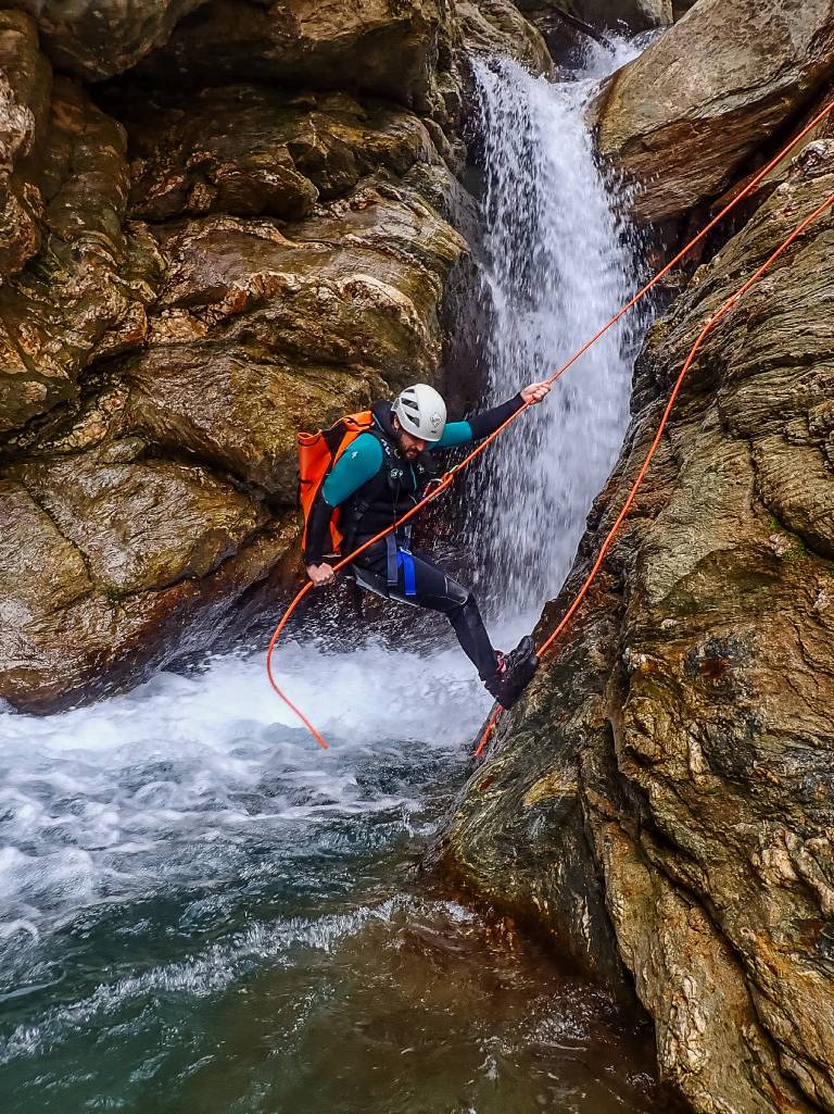 canyoning adventure